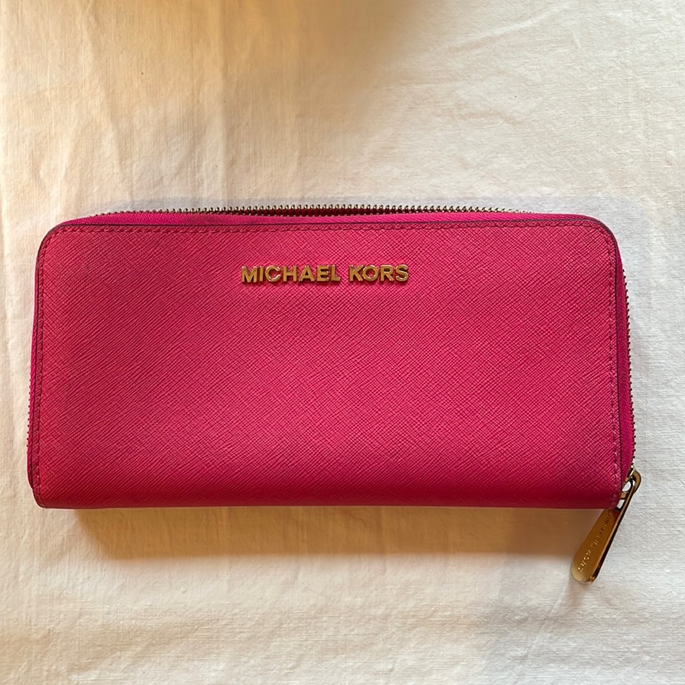Pink Michael Kors Wallet